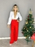 Calça Pantalona Yas Duna Vermelha na internet