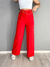 Calça Pantalona Yas Duna Vermelha