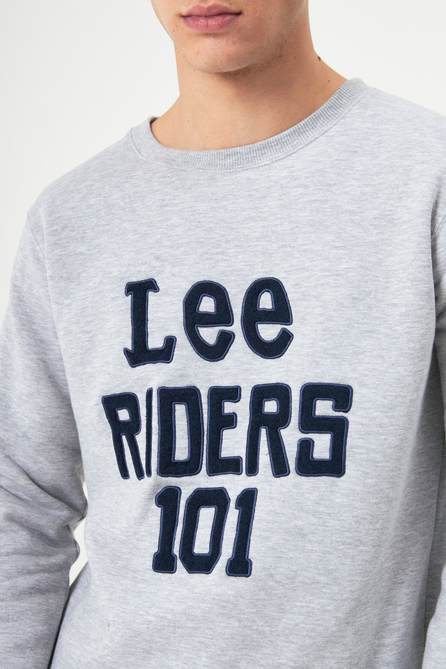 Buzo Roundneck Con Frisa 101 Lee thumbnail 2