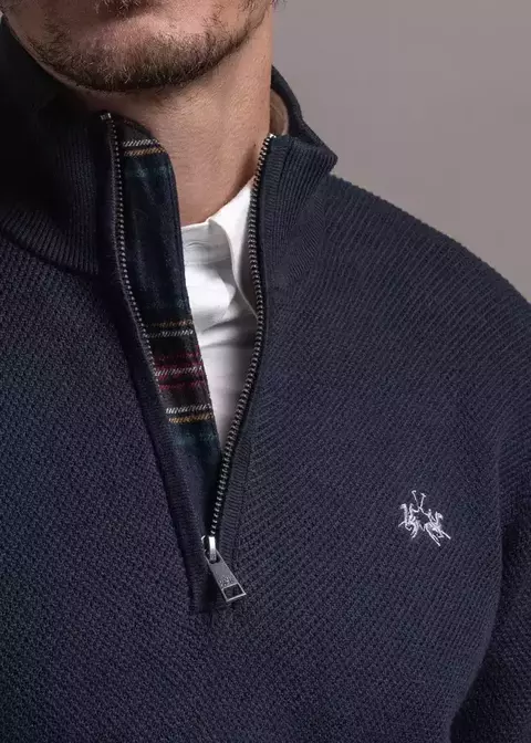 Pullover Mediocierre Hugo LA MARTINA - comprar online