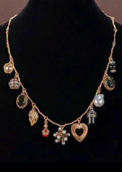 Colar Triplo charms - comprar online