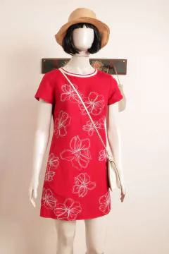 Vestido vintage de linho P