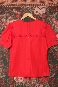 Imagem do Blusa vintage bordada P/M