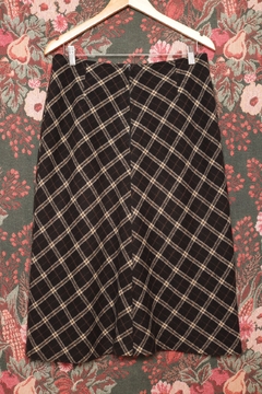 Saia vintage de lã M - loja online