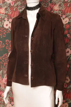 Camisa de couro P - Antonieta Brechó