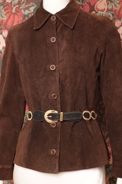Camisa de couro P - comprar online