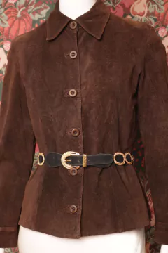 Camisa de couro P - comprar online