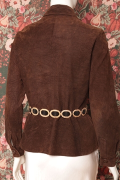 Camisa de couro P