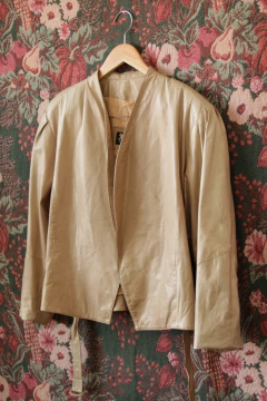 Jaqueta vintage C&line de couro P/M - comprar online