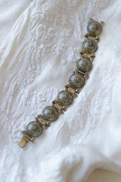 Bracelete vintage ouro de Toledo - comprar online