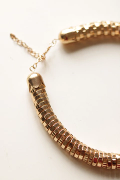 Colar metal dourado - loja online