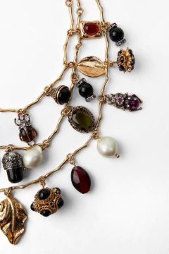 Imagem do Colar Triplo charms