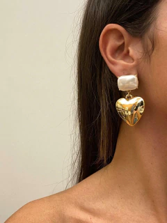 Brinco Pingente Coração - comprar online