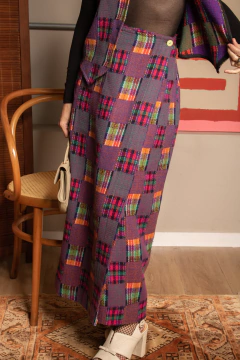 Conjunto vintage de lã P/M na internet