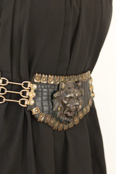 Cinto anos 80 de couro - comprar online