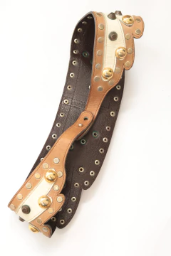 Imagem do Cinto anos 80 de couro