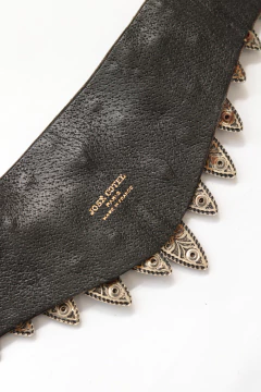 Cinto francês anos 90 de couro na internet