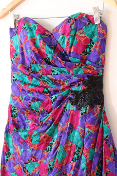 Vestido vintage de seda P - comprar online