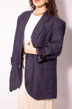 Blazer vintage linho Braspérola G na internet