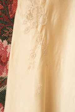 Slip dress anos 40 de seda P - comprar online
