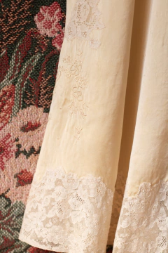 Slip dress anos 40 de seda P - loja online