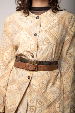 Blazer vintage de seda Renato Loureiro P/M - loja online