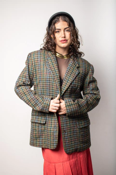 Blazer vintage de lã P/M - comprar online