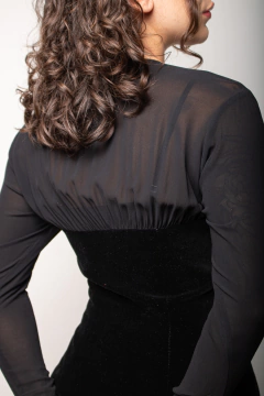 Blusa vintage Laura Ashley P - Antonieta Brechó