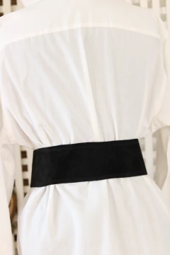 Cinto anos 80 de couro P/M na internet