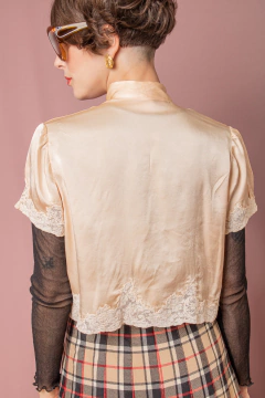 Liseuse anos 50 de seda P na internet