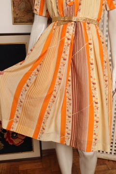 Vestido vintage anos 70. P/M - Antonieta Brechó