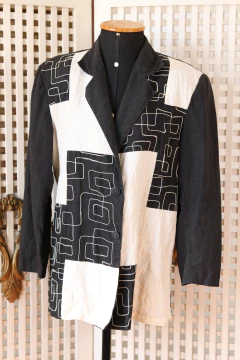 Blazer anos 80 de linho M