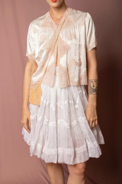 Liseuse anos 60 de seda P/M na internet