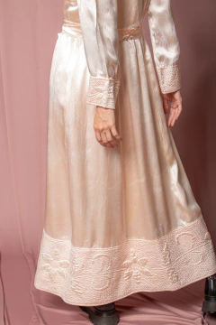 Sobreposição anos 40 de seda P/M