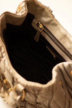 Bolsa M&U M&U Madras couro