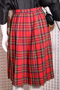 Saia kilt xadrez P/M - loja online