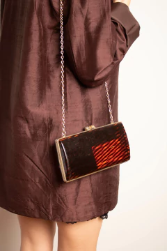 Bolsa acrilico anos 80