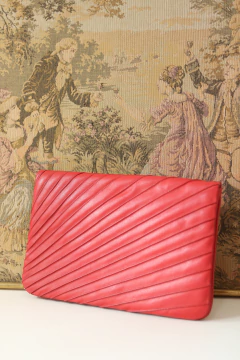 Carteira vintage de couro