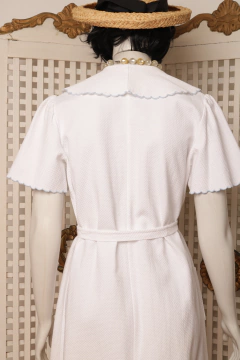 Robe vintage de piquet de algodão - loja online
