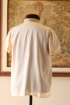 Liseuse anos 60 de seda P