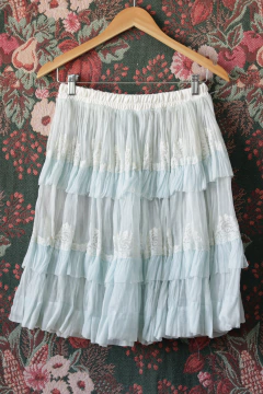 Saia/anágua anos 60 P/M