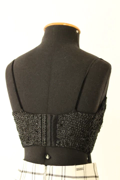 Top bordado P/M - loja online