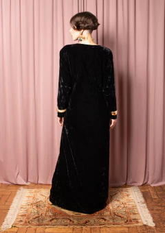 Vestido veludo vintage P/M na internet