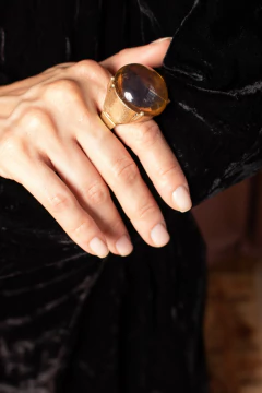 Anel luxo âmbar - comprar online