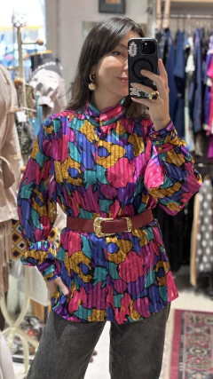 Camisa anos 80 P/M - comprar online