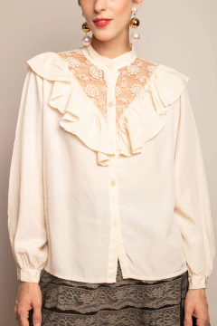 Blusa vintage romântica P/M - comprar online