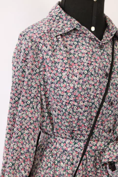 Vestido vintage floral P/M - Antonieta Brechó