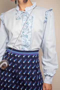 Blusa vintage romântica