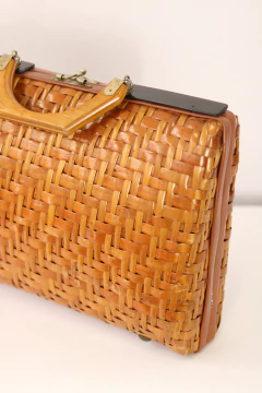 Maleta de bambu anos 70 - loja online