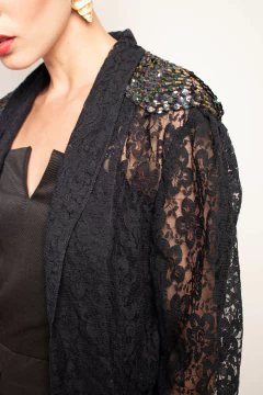 Casaqueto vintage de renda P na internet